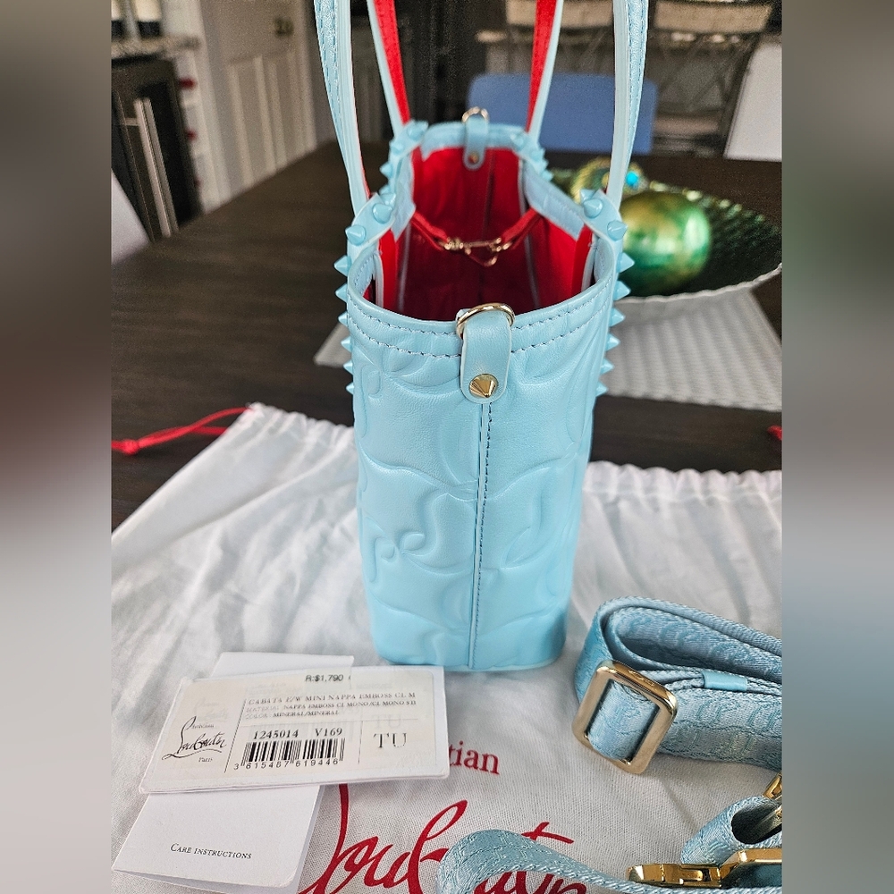 Christian Louboutin Cabata Mini Nappa NWT - Picture 3 of 8